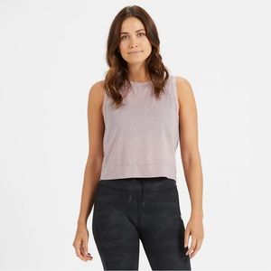 Vuori Women’s Lizette Crop Tank in Dusk color Size XL